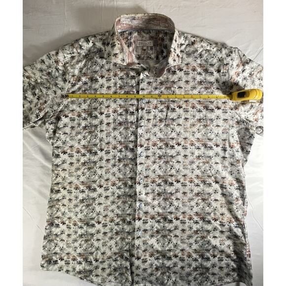 7 Downie St. Couture men's casual button-up shirt in a size 8 - Picture 5 of 16